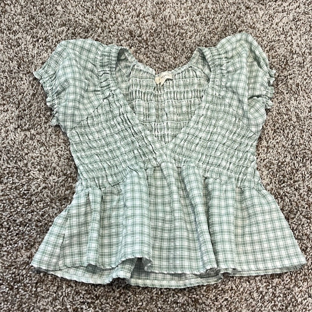 Gingham top